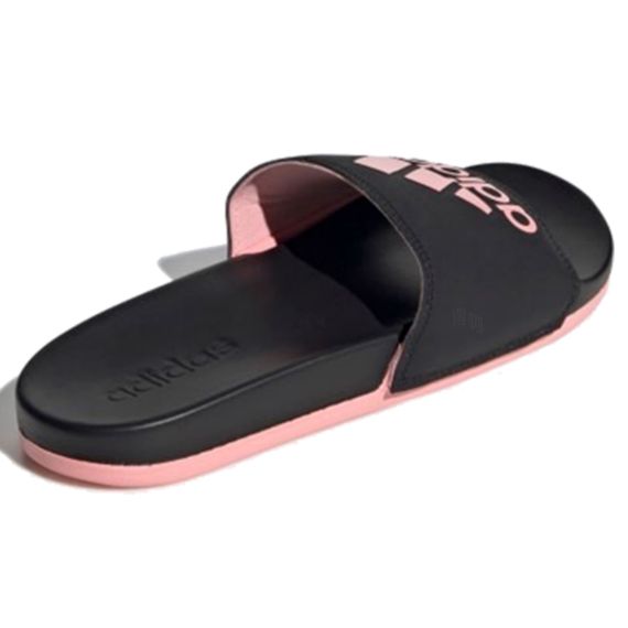 Adidas Adilette 'Black Glow Pink'