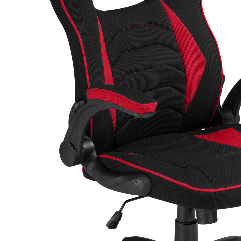 Офисное кресло Woodville Plast 1 red, black