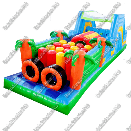 Надувная полоса препятствий "В припрыжку"