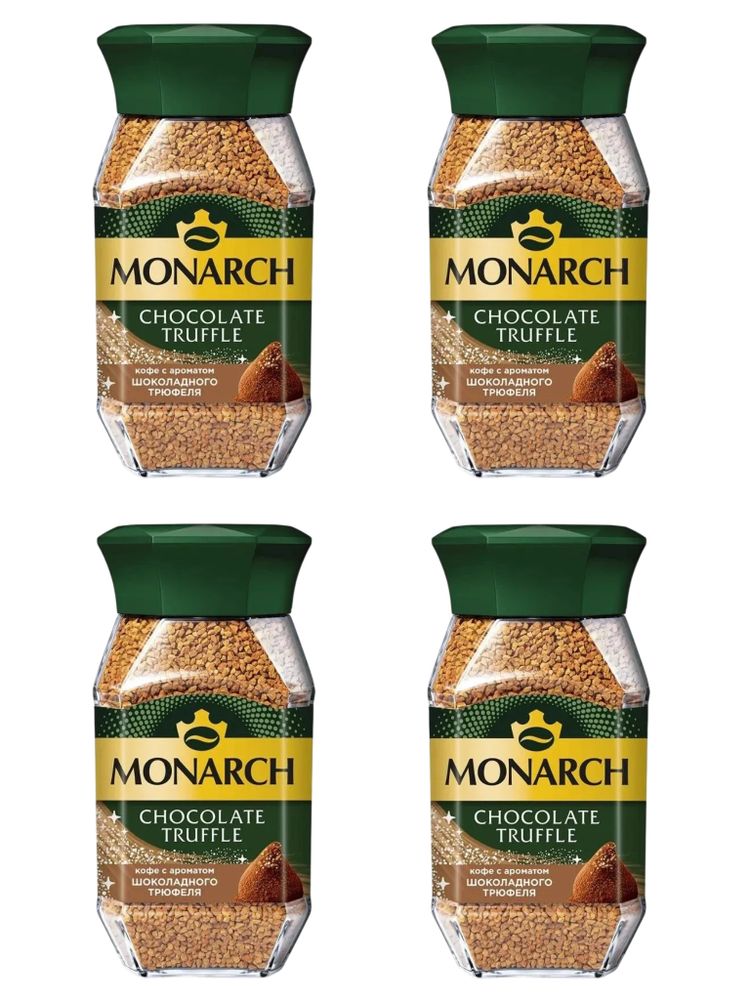 Кофе растворимый Monarch Шоколадный трюфель 95 г x 4 шт