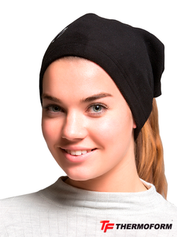 Бафф (шарф-труба) флисовый Thermoform Polar Buff (HZT19007). Чёрный