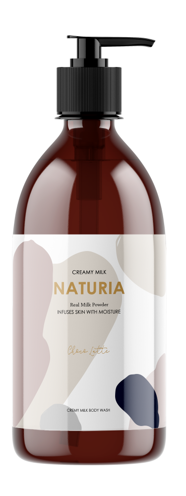 Гель для душа Шоколад NATURIA Creamy Milk Body Wash - Choco latte, 750 мл.