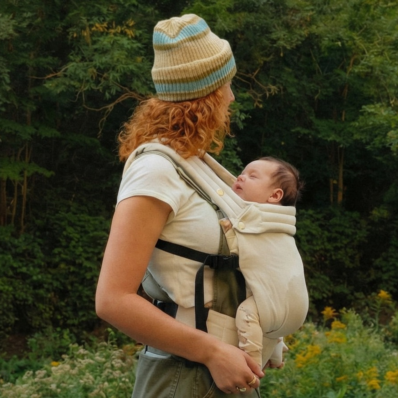 Эргорюкзак для новорожденного SOLU — стиль, безопасность и близость с первых дней жизни