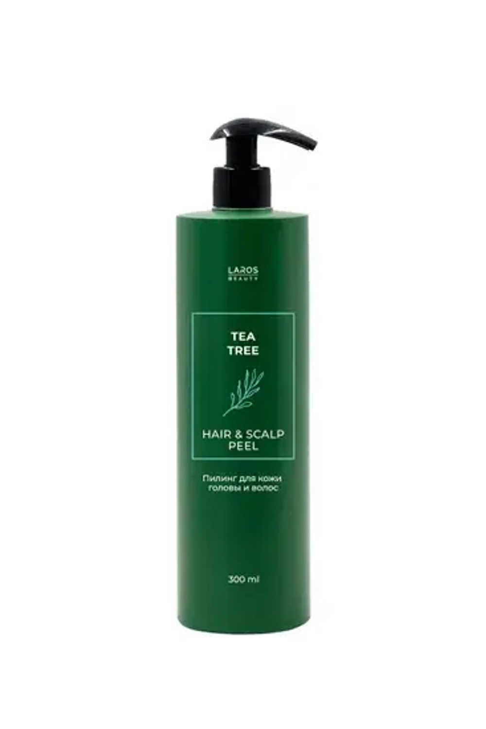 Laros Beauty, пилинг для кожи головы и волос Чайное Дерево Tea Tree Hair&Scalp Peel, 300 мл.