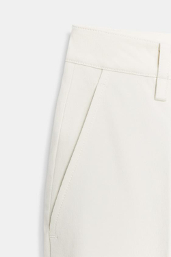 ZARA БРЮКИ ЧИНОС ПРЯМОГО КРОЯ — ZW COLLECTION, ЭКРЮ