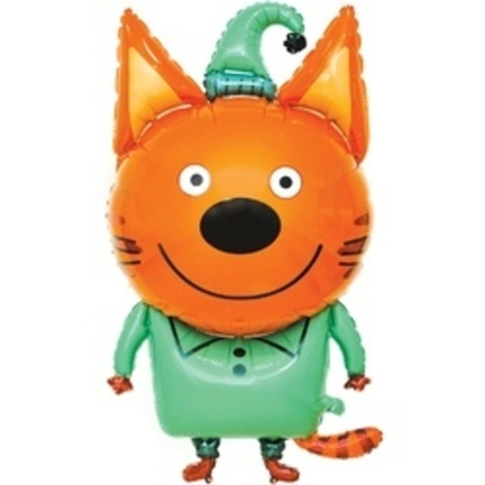 Шар (38"/97 см) Фигура, Три Кота, Компот, 1 шт. в упак.