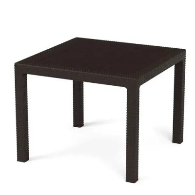 Стол Ротанг-плюс 940х740мм (мокко)