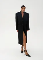 Пальто Топ, Черный