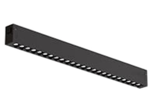 COLIBRI трековый светильник VEGAS черный, 20W, 4000K, 1800ЛМ, D410*25*40, 20 шт/кор