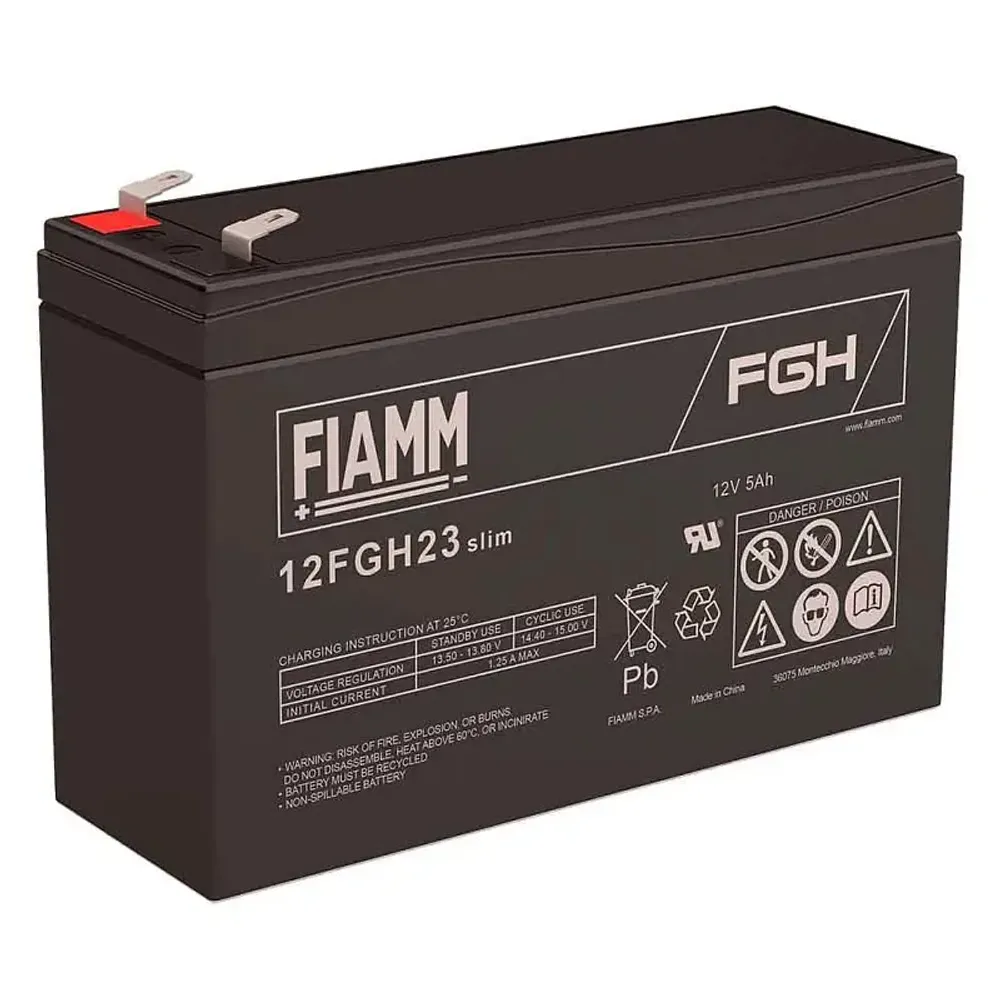 Аккумулятор FIAMM 12FGH23 slim