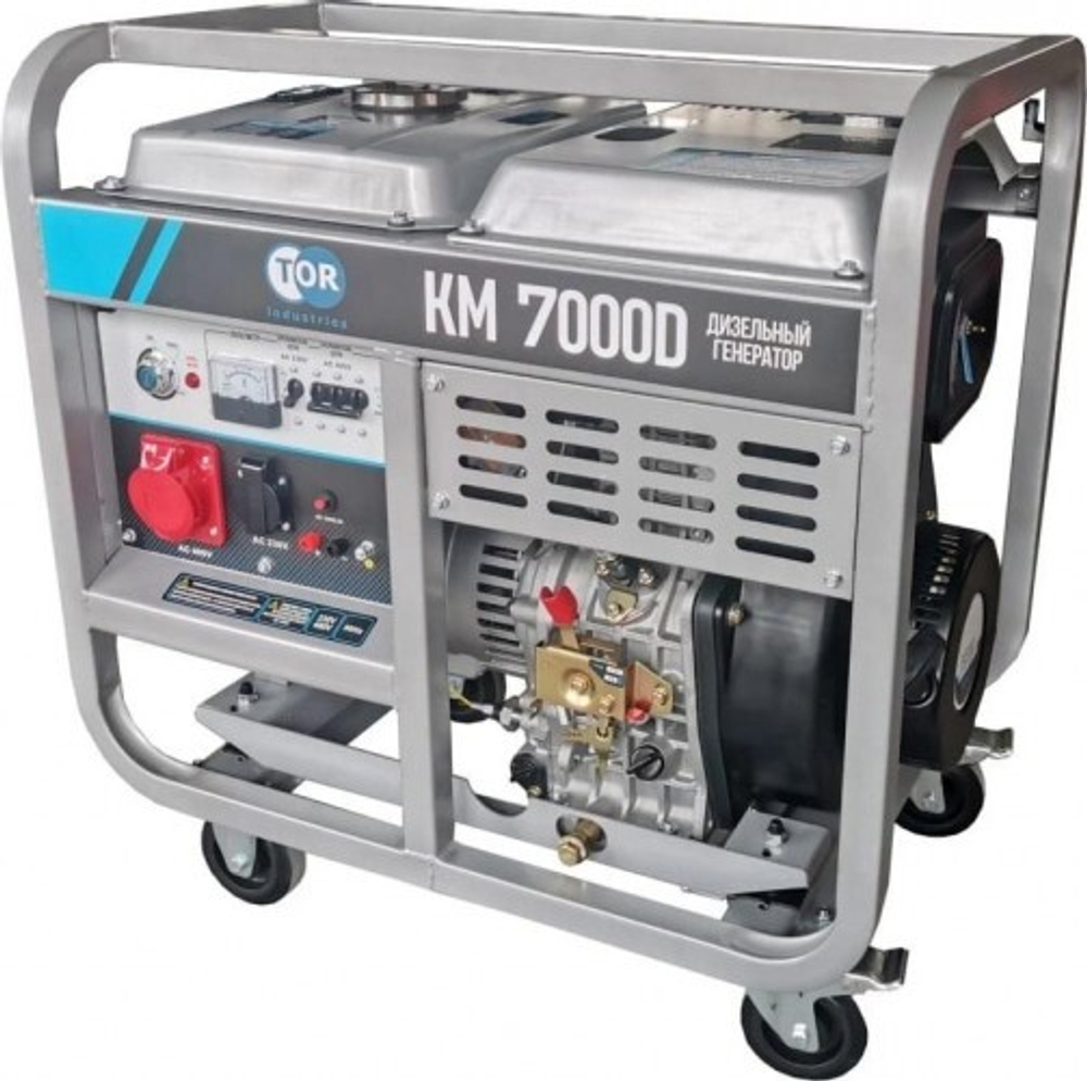 Электростанция дизельная с воздушным охлаждением TOR KM7000D 1025965