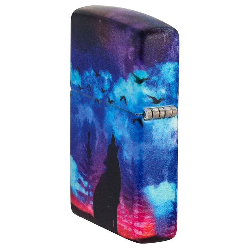 Зажигалка ZIPPO Wolf Design с покрытием 540 Matte (49683) 3