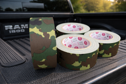 Клейкая лента @ultraMATT - Гаффа тейп 50мм/25м - MILITARY Woodland