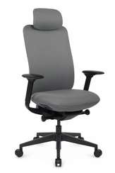 Кресло Antler EAN-001A Черный пластик/Серый