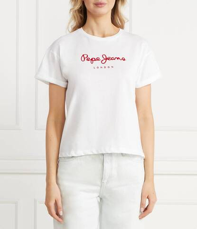 Футболка HELGA Pepe Jeans London - белый(PL505761)