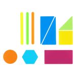 Касса цифр и счетных материалов Учись считать, пластик, 132 элемента, Стамм