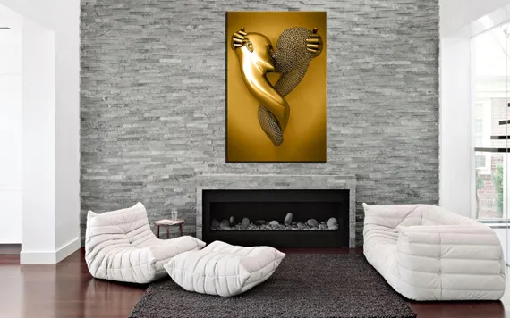 Постер "Металлический поцелуй"