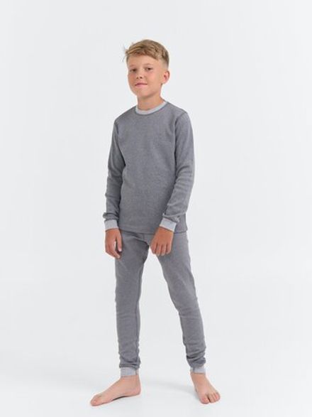 Комплект для мальчика (джемпер и брюки) "Графит"