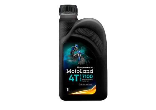 Масло моторное MOTOLAND Moto 7100 4T 10w40 1л