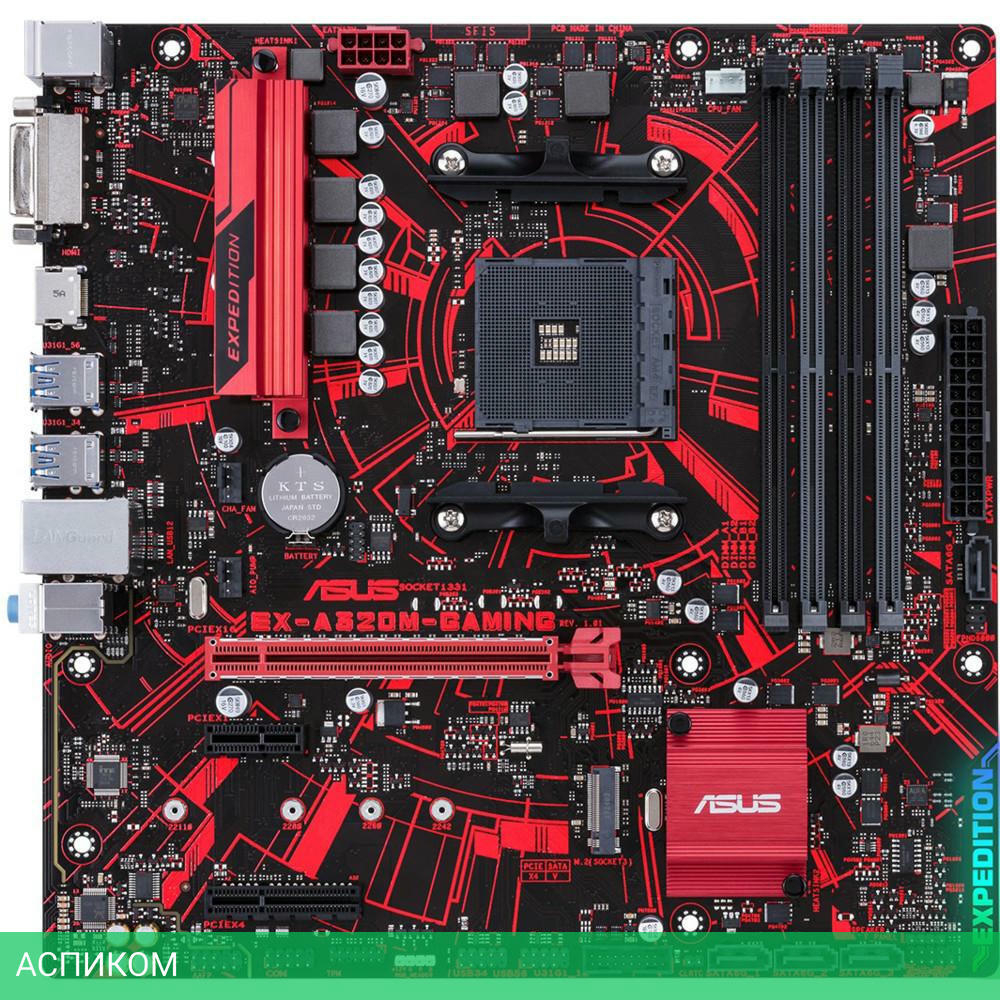 Материнская плата ASUS EX-A320M-Gaming DDR4 RTL