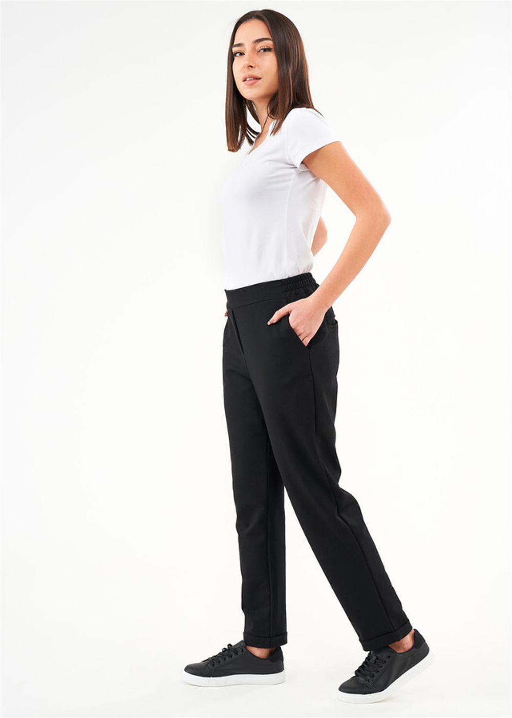 RELAX MODE - Спортивные брюки женские штаны спортивные базовые трикотаж - 6052
