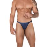 Мужские трусы тонги темно-синие Clever GLACIER THONG 153108