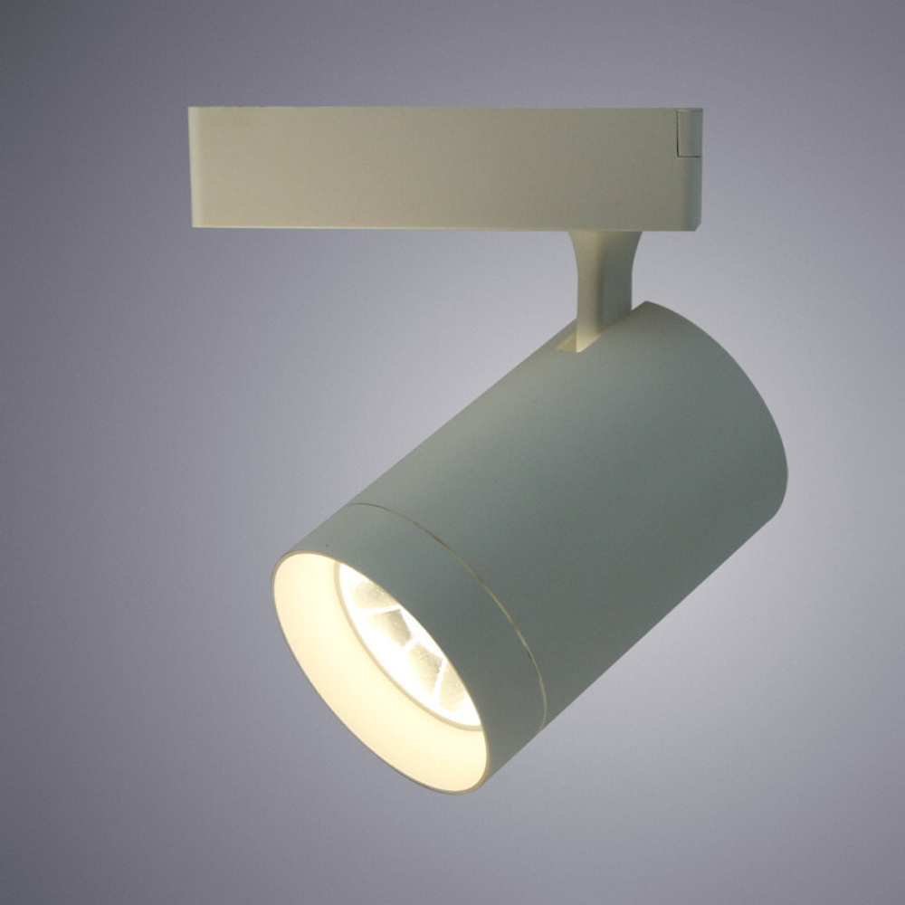 Трековый светодиодный светильник Arte Lamp Soffitto A1730PL-1WH