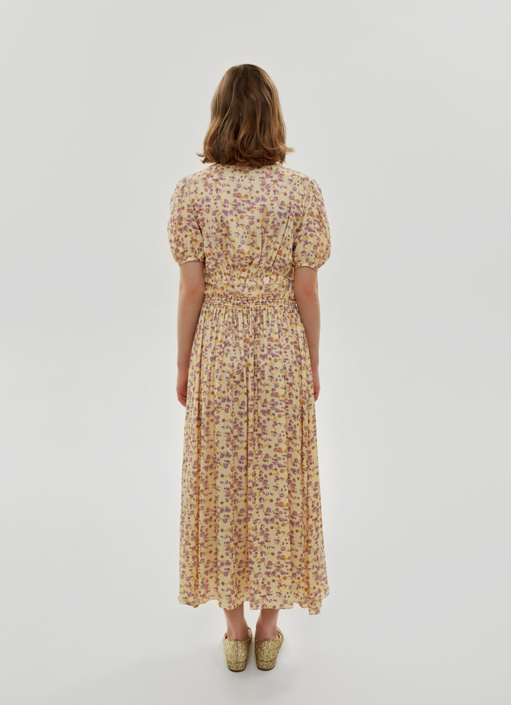 Платье "Ваниль", разноцветный