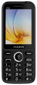 Сотовый телефон Maxvi K15n Black