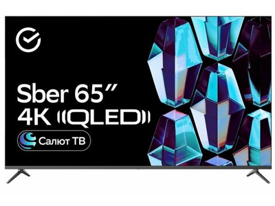 QLED телевизор Sber SDX-65UQ5233 4K Ultra HD