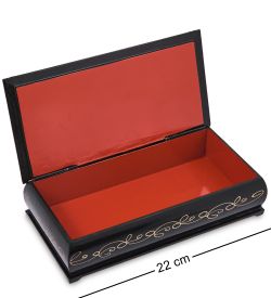 Народные промыслы ШК-11/ 8-Q Шкатулка в технике декупаж (11х22х4)