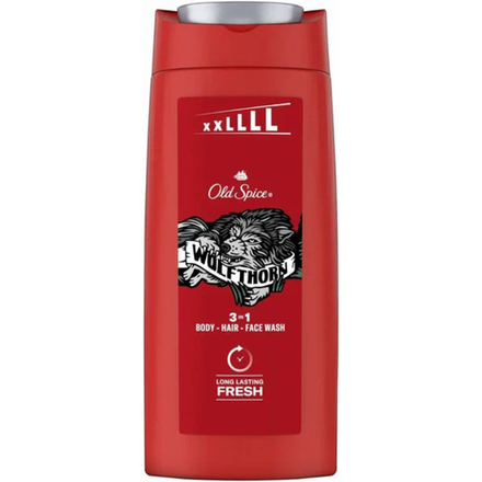 Гель для душа+шампунь Old Spice 3в1 Wolfthorn 675 мл