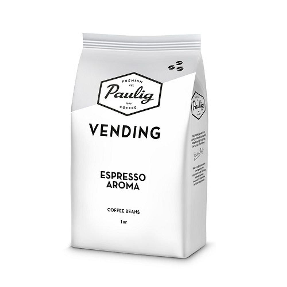 Paulig Vending Espresso Aroma, зерно, 1000 гр.