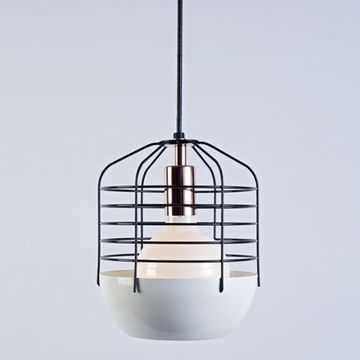 Bluff City 8 Inch Pendant ( white )