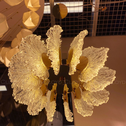 Люстра Cloyd ANTIGUA C1 / Ø35 см - золото (арт.11317)