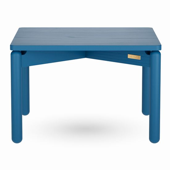 Столик кофейный saga, 60х60 см, синий