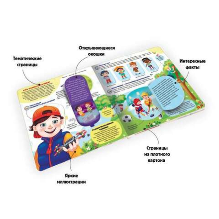 Кто такие мальчики? Книжка с окошками