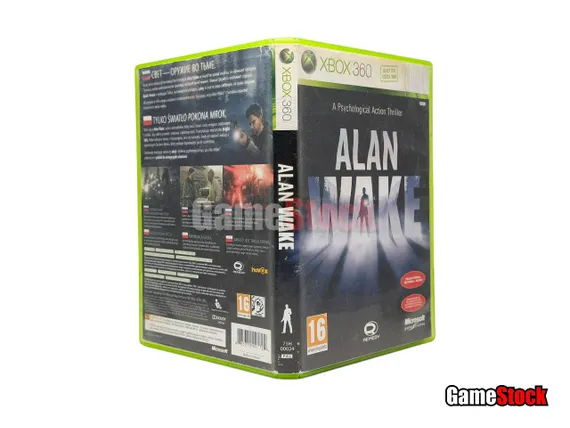 Xbox 360 Alan Wake (Б/У, Русские субтитры)