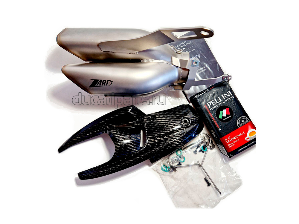 ZDU009S10SR ZARD PREDATOR SLIP-ON EXHAUST (DVL V4)