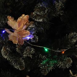 ULD-S1000-090-STA MULTI IP20 Гирлянда светодиодная. 10м. 90 светодиодов. Разноцветный свет. Провод прозрачный. ТМ Uniel