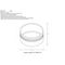 Декоративное кольцо Crystal Lux CLT Ring 013 BL