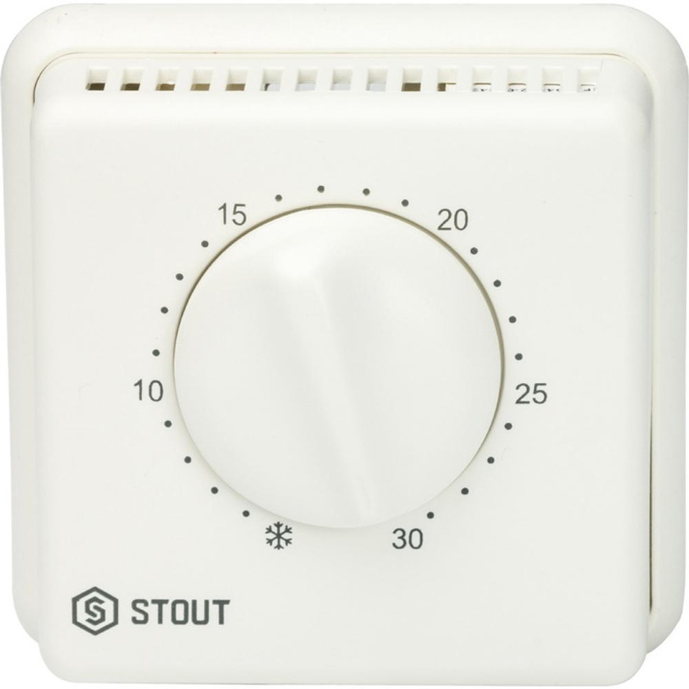 Комнатный термостат Stout TI-N с переключателем зима-лето