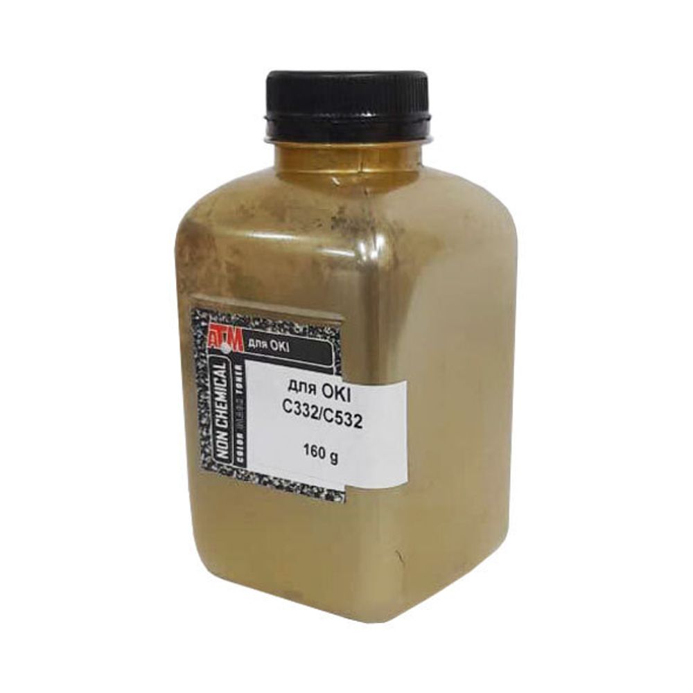Тонер для OKI C332/C532 (160гр. черный, TOMOEGAWA) Gold ATM