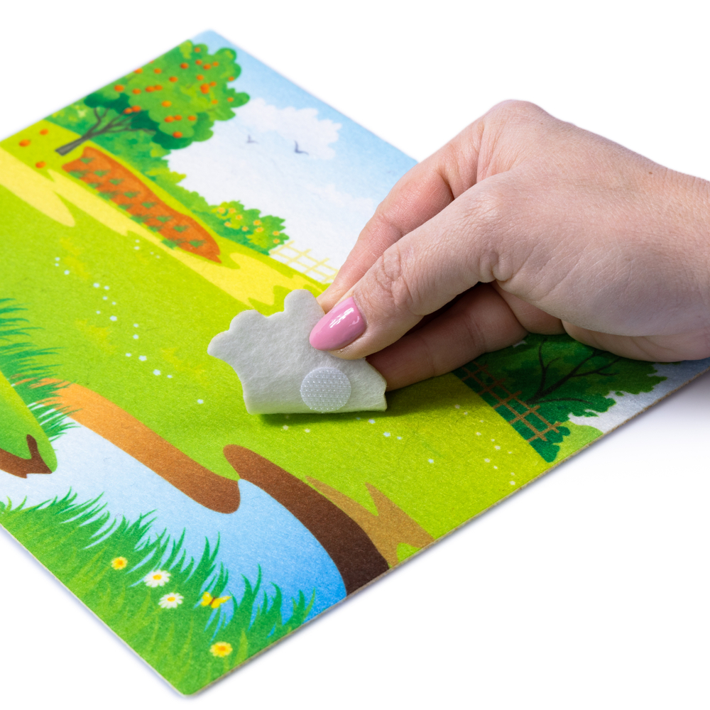 Набор из фетра на липучках Ферма