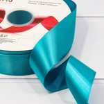 Лента Атласная 3,8см х 110м Полиэстер класс А (Голубой)