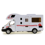 Модель ин. мет. "Дом на колёсах" 17см, двери, коробка 1020-R (Технопарк)