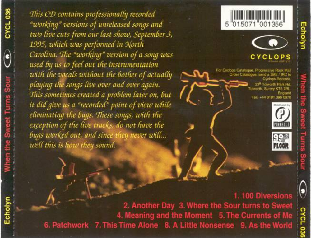 Echolyn / When The Sweet Turns Sour (CD)