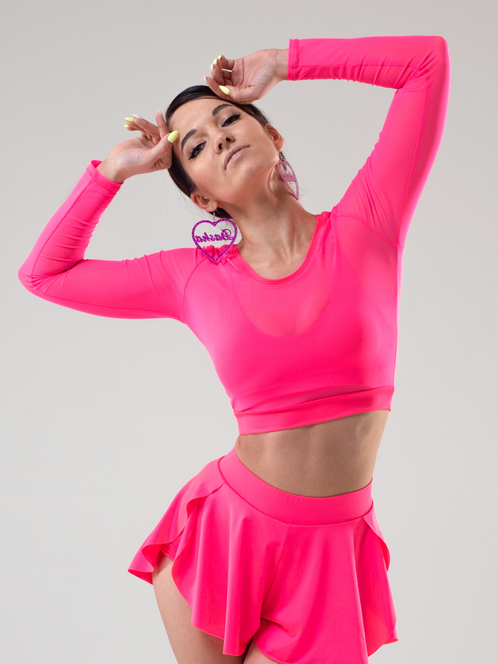 Лонгслив Shadow, Розовый