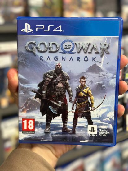 # God of War Ragnarok (Б/У) [PS4, русские субтитры] (Бог Войны Рагнарок)