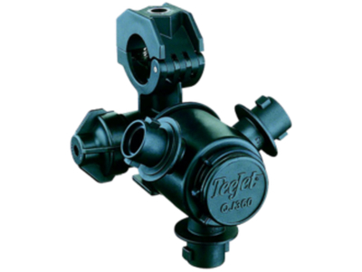 Корпус QJ375-3/4-NYB на 5 распылителей, револьверный, для трубы 3/4", нейлон TeeJet